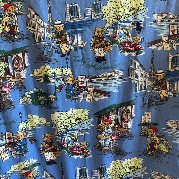 Polo Ralph Lauren Blue Graphic T-Shirt - Picture 4 of 4